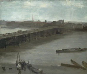 Marrone e argento: Il vecchio ponte di Battersea, 1859-1863